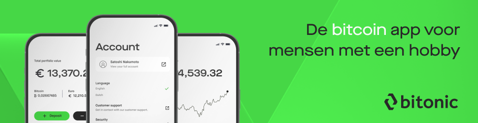 Bitonic app: de eenvoudigste manier om bitcoin te kopen, verkopen of bewaren. Alles op één plek.