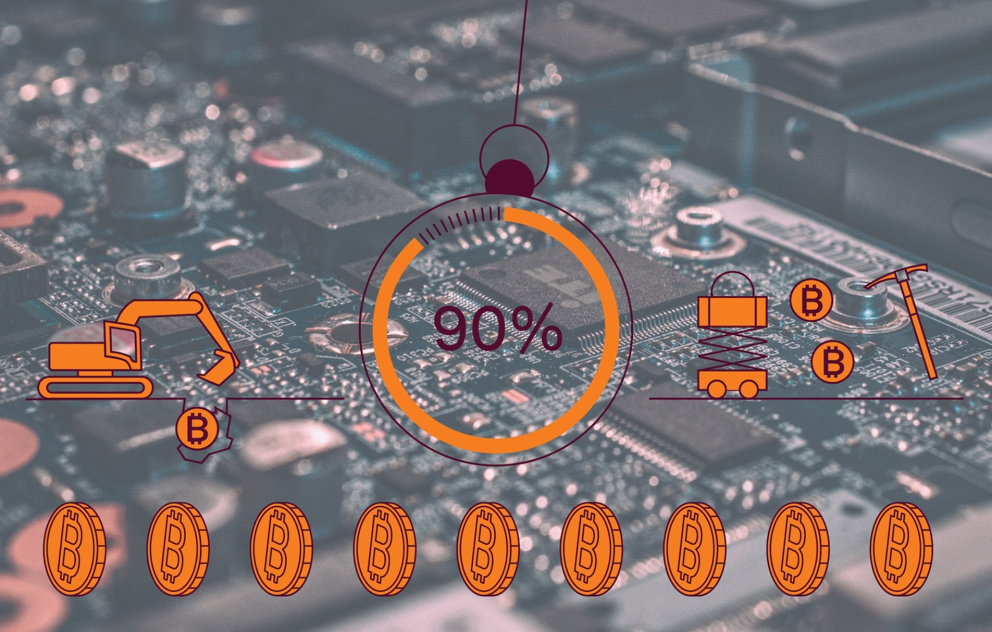 90% van alle 21 miljoen bitcoin nu in omloop - Bitcoin.nl