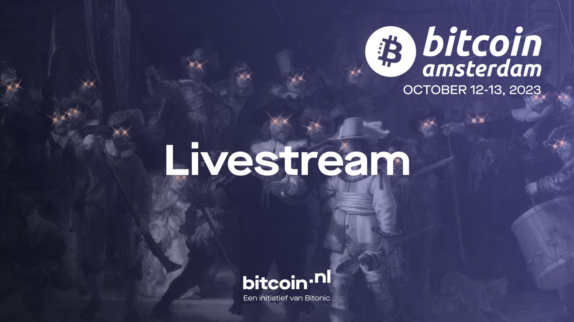 Bekijk de livestream van dag 2 van Bitcoin Amsterdam 2023 - Bitcoin.nl